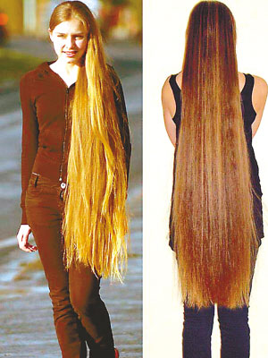 女孩剪去八年及膝长发捐慈善组织