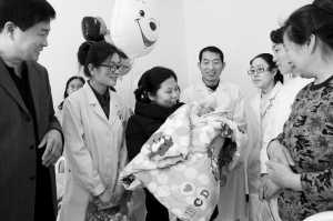 早产先心病患儿康复出院