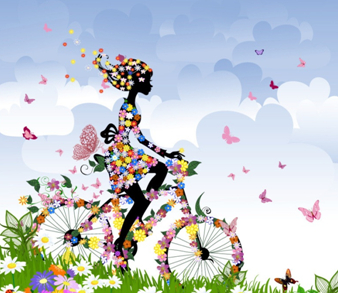 走出春天诱惑的女性健康