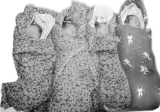 妇女产下“三龙一凤”四胞胎 无力抚养犯难