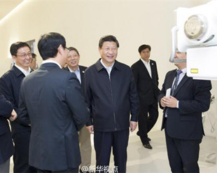 习近平：加快高端医疗设备国产化进程 推动民族品牌企业不断发展