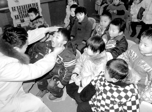 校园防病不放松