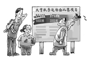高校取消长跑之痛