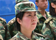 来自程月娥护士长的抗震救灾报告