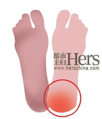 第一大问题：脚跟不自在