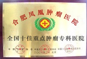 全国十佳肿瘤专科医院--合肥凤凰肿瘤医院