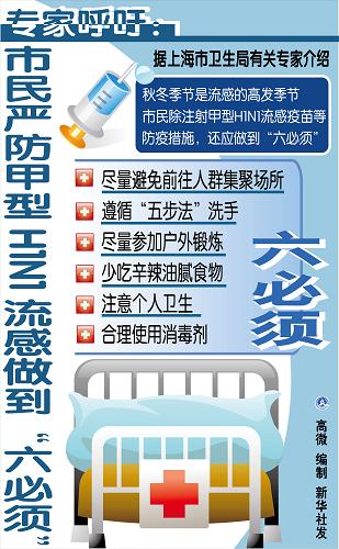 疾控专家：预防控制甲型流感人人有责
