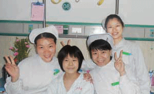 为了让“折翅”的女孩更加坚强