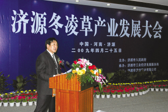 发力冬凌草产业，打造济源济世品牌