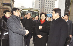 甘肃省省长刘伟平调研省中医院