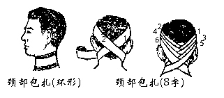不同部位的绷带包扎步骤