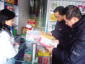 桐城开展药械市场专项检查