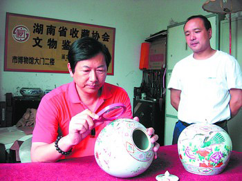 村民装鸡蛋老瓷罐原是传家宝