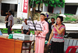 长泰：老调填新词社区居民宣传食品安全