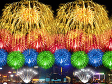 国庆烟花会演周四举行