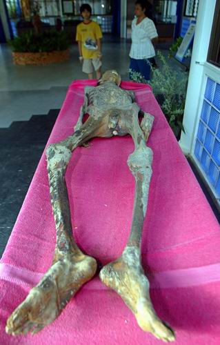 泰国艾滋病患者木乃伊展 死状凄惨触目惊心（2）