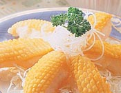 百花镶鲜鱿