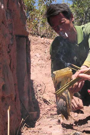 男和女尸办婚礼 爱人坟前自尽图