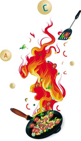 青菜水煮更营养？错！猛火快炒维生素损失更少