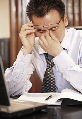 长时间久坐的人
