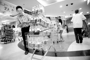 “抢着水了”