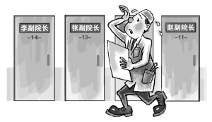13位副院长在“分果果”吗