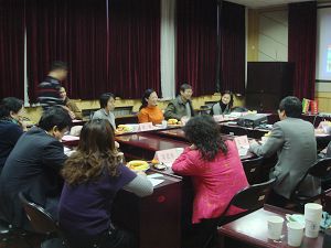 北京市科委闫傲霜主任到我校公卫学院调研座谈