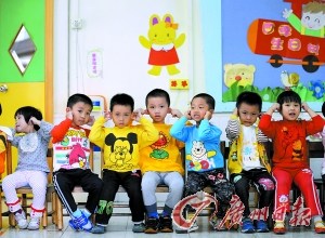 南海推广儿童“护苗”保健操以增强幼儿体质