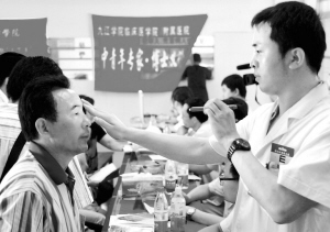 博士义诊团到农村
