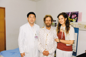 插了5年的输尿管终于拔掉了