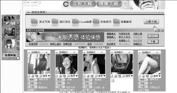 四川警方严查网上裸聊 16名裸聊男女被法办