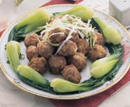 青菜狮子头