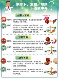 胡萝卜下酒会中毒？除非每天吃一斤
