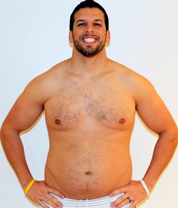 为体验胖人烦恼 健身教练1年体重增减32kg