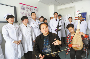 艺术家为医护人员减压