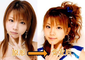 一周7造型 娇俏女孩变发计