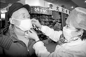寒冬岁末，白衣天使正忙碌