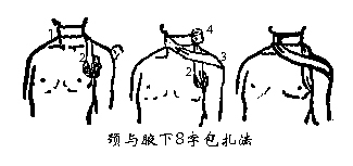 不同部位的绷带包扎步骤