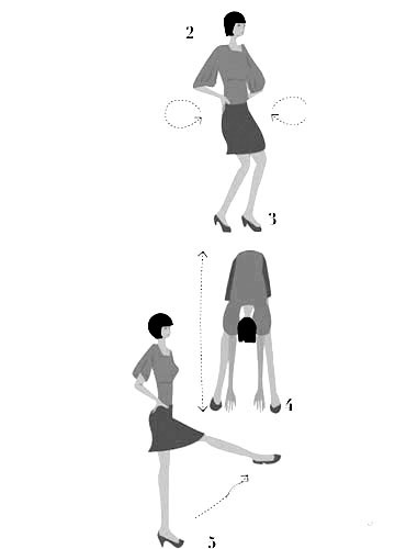 简单易行的办公室保健操