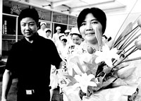 福建人禽流感患者李银秀康复出院