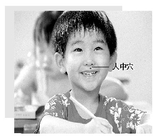 看人中辨疾病