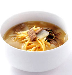 教你自己在家做酱汤泡饭图