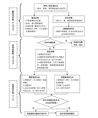 上消化道出血处理流程