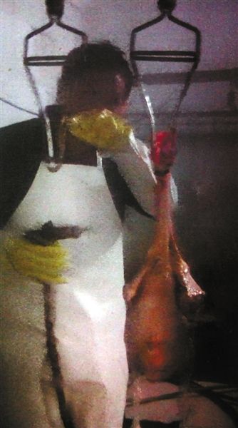 屠宰场大量销售病死鸡 肉鸡风干假冒柴鸡