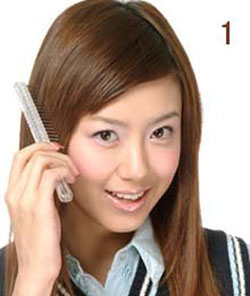 直发MM 变身日本俏皮女优
