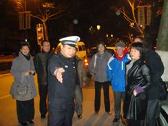 美国布隆伯格基金会项目协调员赴现场考察中国道路安全项目