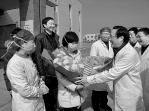 安徽一H7N9患者康复出院
