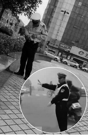 网友曝患糖尿病交警为执勤打胰岛素