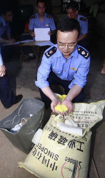 广西工厂使用违禁化学品亮白竹筷 揭亮白黑幕