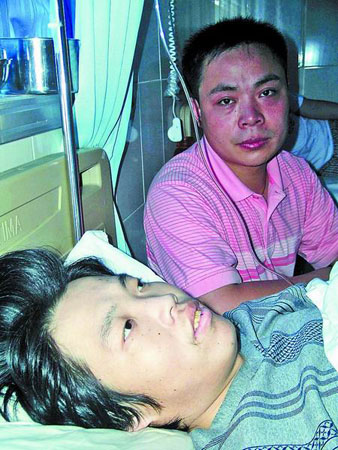 打工者身患重病 老板卖店为其治病